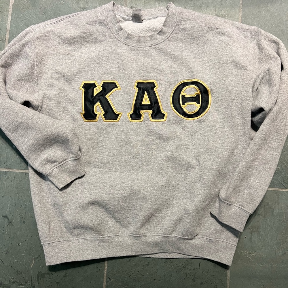 Kappa Alpha Theta Letter Sweatshirt